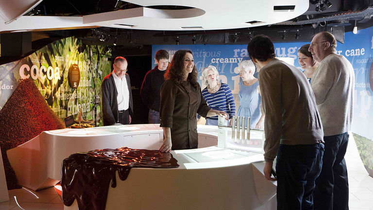 An interactive virtual chocolate factory makes perfect bars every time.