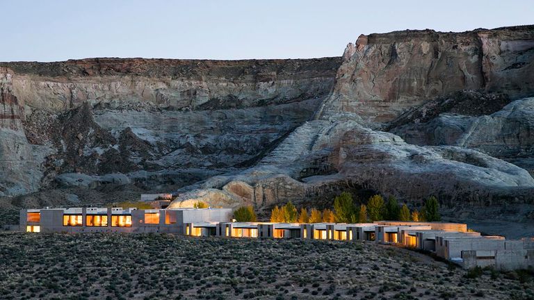 Amangiri is surrounded by Utah’s wilderness.