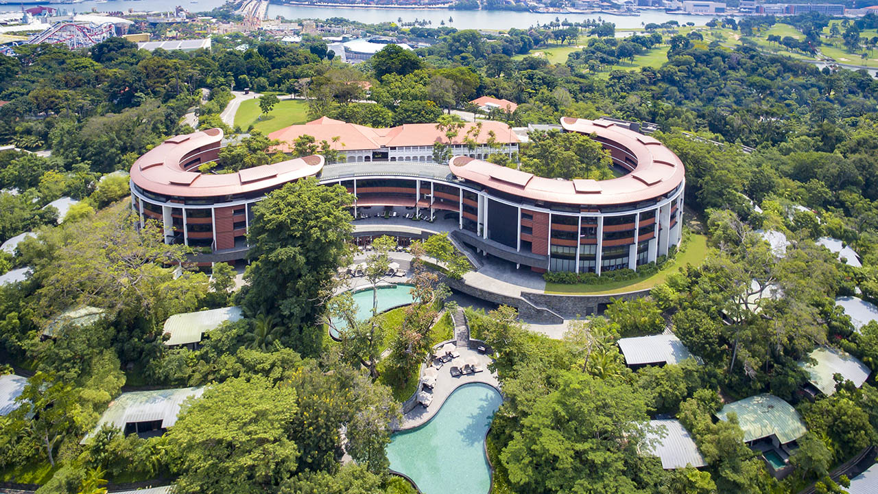 Hotel Review: Capella Singapore | TravelAge West