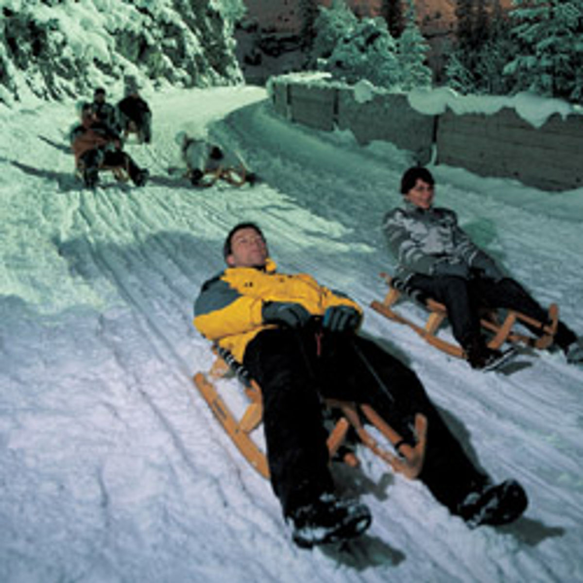 Sledging in Switzerland TravelAge West
