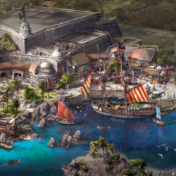 Shanghai Disney Resort will be home to Disney’s first pirate-themed land. // © 2014 Disney