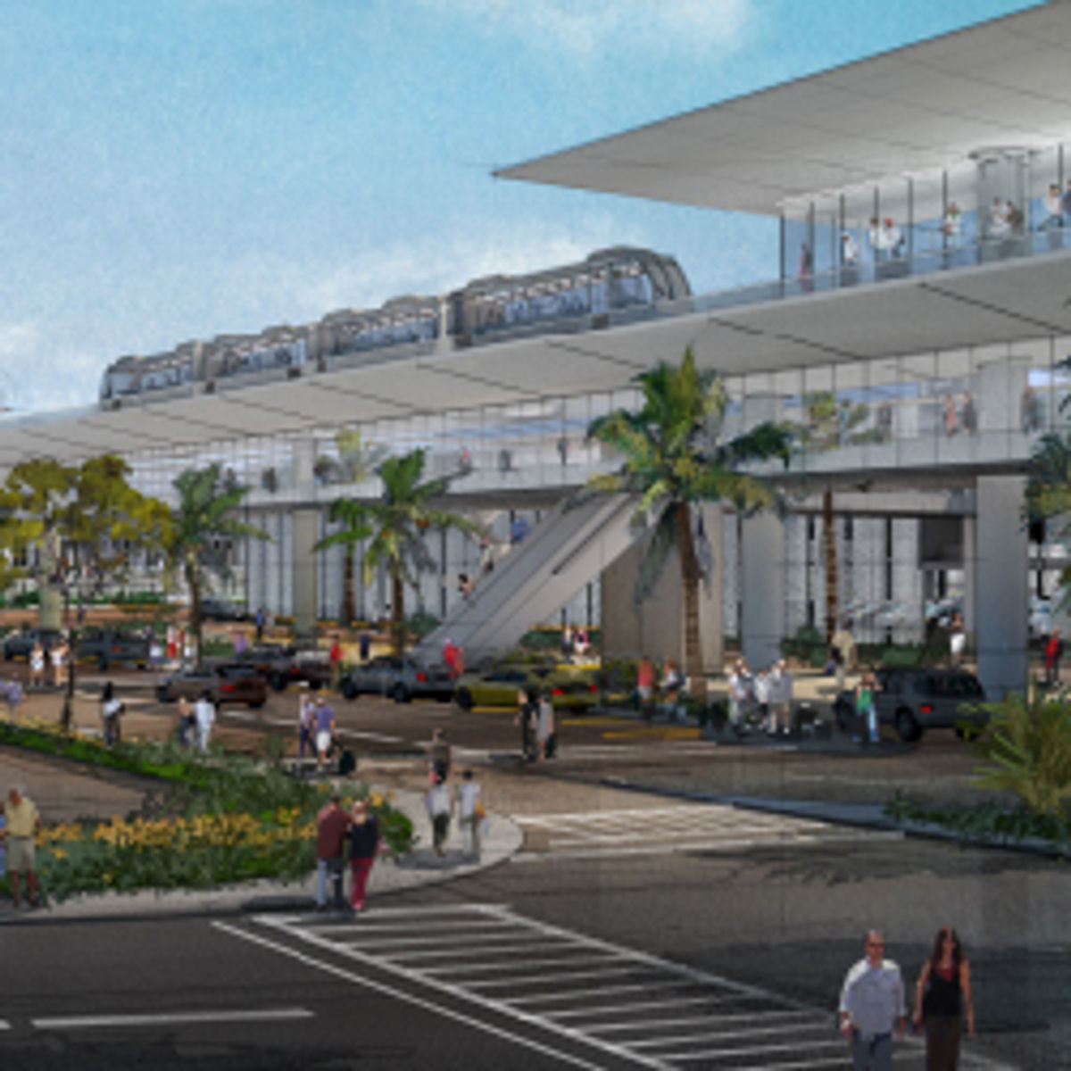 Inside Los Angeles International Airport