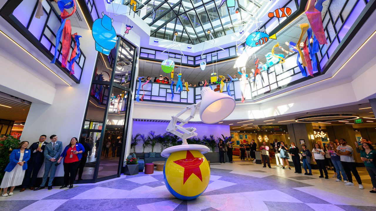 Pixar Place Hotel Now Open at Disneyland - Pixar Place Lobby 1 