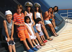 Families Afloat: Children onboard a Crystal Cruise //© Crystal Cruises