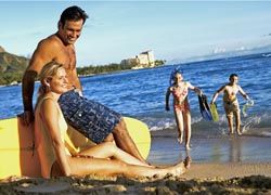 Honolulu boasts an array of family-friendly beaches. // © 2010 Starwood Hotels & Resorts Worldwide, INC.