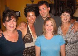 Nicole Comeaux (right) with her family // © 2010 Nicole Comeaux 