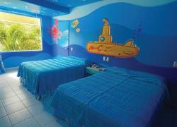 Kids’ rooms have painted murals.// © 2012 Oasis