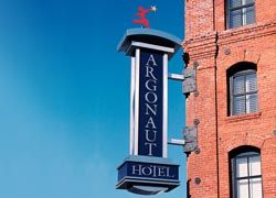 The Argonaut is located on Fisherman’s Wharf. // © 2010 Argonaut Hotel