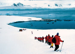 Kids can participate in A&K’s Young Explorers program in Antarctica. // (c) John Webley/Abercrombie & Kent Picture Library