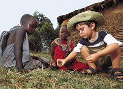 Abercrombie & Kent enables families to contribute to the local communities that they visit. // © 2010 Abercrombie & Kent