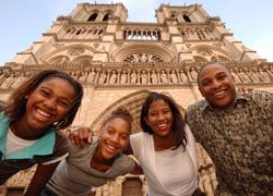 With escorted tours, families don’t have to worry about travel logistics. // © 2011 Adventures by Disney