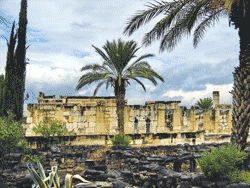 Capernaum, on the shore of Galilee // (c) Phogel