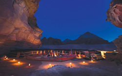 Although rustic, an overnight visit is a highlight for many visiting Wadi Rum. // (c) Mark Edward Harris