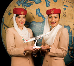 Emirates’ service and amenities get rave reviews. // (c) Mark Edward Harris