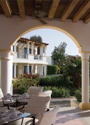 The clubhouse at the Hyatt Regency Sharm El Sheikh // (C) 2010 Janice Mucalov