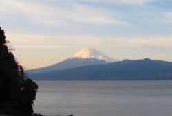 Mt. Fuji from the Osezaki Cape // (c) 2009 Monica Poling