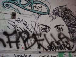 Art on display at Tacheles, a multi-level underground art gallery in Berlin // (c) Skye Mayring 2009