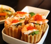 Kueh Pie Tee, a Peranakan delicacy, served at The Blue Ginger // © 2011 Deanna Ting