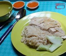 Tian Tian Chicken Rice at the Maxwell Road Hawker Centre is a must. // © 2011 Deanna Ting