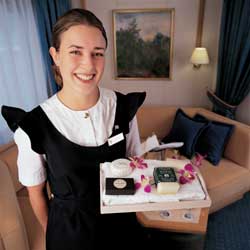 Seabourn offers up luxe amenities // © Seabourn Cruise Line