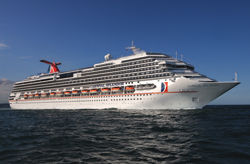 The Carnival Splendor is currently the largest ship in Carnival’s fleet. // (c) Carnival Cruise Line