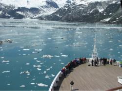 MS Veendam sails through Glacier Bay // (c) 2009 Monica Poling
