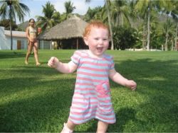 Photo: Ava plays at Club Med Ixtapa // (c) 2008