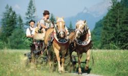 The scenic Ammergau Alps is the home of the once-per-decade Oberammergau Passion Play // (c) 2009