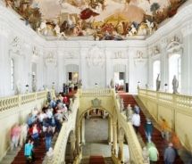 The entry hall of the Wurzburg Residenz palace // © 2010 CTW The entry hall of the Wurzburg Residenz palace // © 2010 CTW