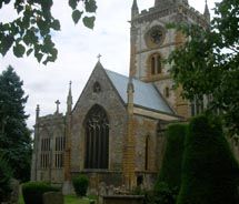 William Shakespeare and his wife Anne Hathaway are buried inside the Holy Trinity Church // © 2010 Kelly Rosenfeld