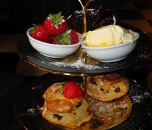 Bensons restaurant, located in the heart of town, is a favorite place for high tea // © 2010 Kelly Rosenfeld