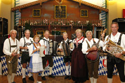 Performers in costume at Oktoberfest, Ala Moana Hotel, Honolulu. // (c) Brad Kawakami