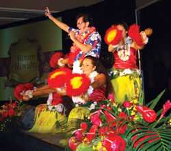 “Elvis” entertained guests during the Classic Vacations Marketing Partners Weekend. // (c) Monica Poling