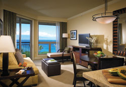 A living room at Westin Kaanapali Ocean Resort Villas // (c) Ka’anapali Ocean Resort Villas