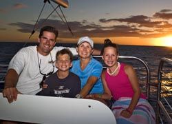 Kauai Sea Tours offers sunset cruises. // (C) 2010 Kauai Sea Tours