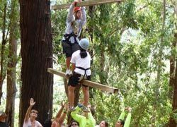  A team-building exercise at Kualoa Ranch // (C) 2010 Kualoa Ranch