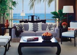 Travel agent Chick stayed in the Vera Wang Suite.// © 2010 Halekulani