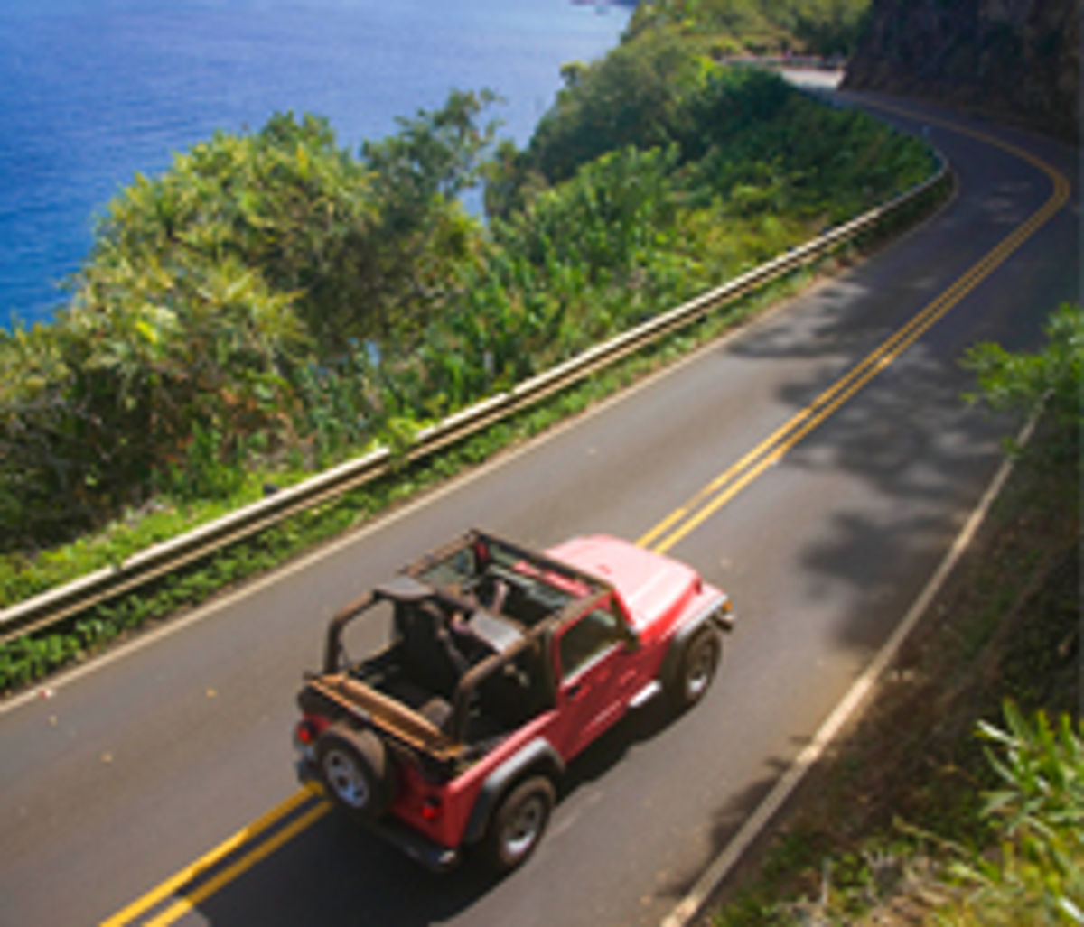 Driving in Maui TravelAge West