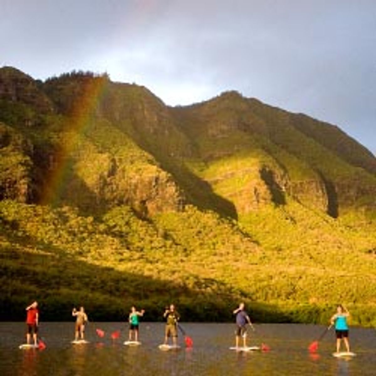StandUp Paddleboarding on Kauai TravelAge West