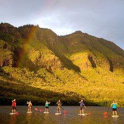 So, to truly see the island, hook up with Outfitters Kauai on their Kauai Stand-Up Paddleboard Tour. // © 2013 Outfitters Kauai So, to truly see the island, hook up with Outfitters Kauai on their Kauai Stand-Up Paddleboard Tour. // © 2013 Outfitters Kauai