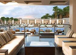 Wet Republic's covered pool lounge // (c) MGM Mirage