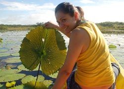 English-speaking local guides are experts in the native flora and fauna of the region.// (C) 2009 Kanche