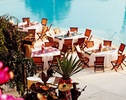 Grand Velas’ outdoor function space adds a Mexican flair to meetings. // (c) Grand Velas