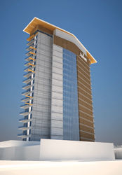 A rendering of thePuerto Penasco Marriott Resort // (c) Marriott International