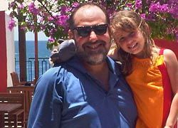 Editor-in-Chief Ken Shapiro with daughter Sally at Club Med Ixtapa Pacific // (c) 2010