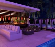 Zky Sky Bar, Azul Fives // © 2010 Karisma Hotels Zky Sky Bar, Azul Fives // © 2010 Karisma Hotels
