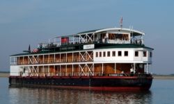 One of the Pandaw River Cruise fleet // (c) 2010 Pandaw River Cruises