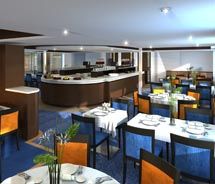 Restaurant on the Avalon Panorama // © 2010 Avalon Waterways Restaurant on the Avalon Panorama // © 2010 Avalon Waterways