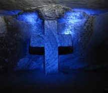 The Salt Cathedral of Zipaquirá, built in the underground tunnels of a salt mine located just outside of Bogota is must-visit attraction for first-time visitors to the city // (c) 2011 Monica Poling The Salt Cathedral of Zipaquirá, built in the underground tunnels of a salt mine located just outside of Bogota is must-visit attraction for first-time visitors to the city // (c) 2011 Monica Poling