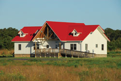 Lodges on Virginia’s Eastern Shore are big enough for the whole family. // (c) Christopher Batin